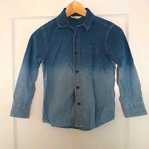 Boys Denim Dress Shirt